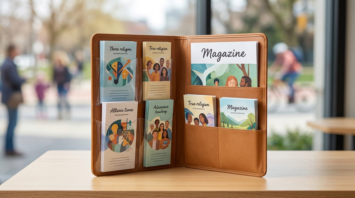 JW field service tract organizers and folios
